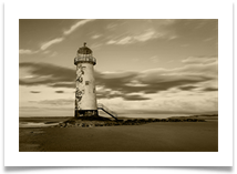 053_Point of Ayr - Sepia - Denis McAllister